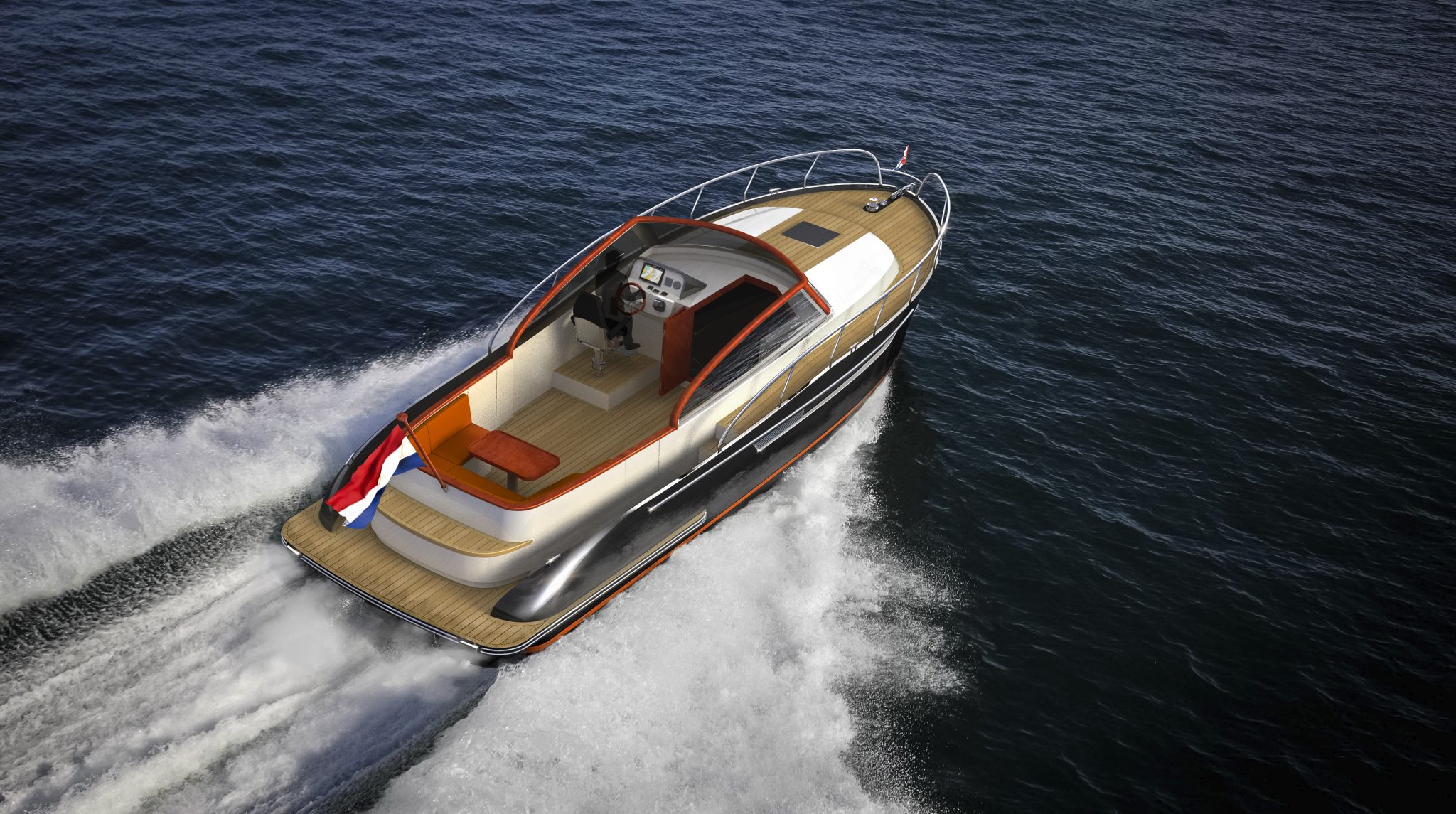 Crown Yachts kondigt nieuwe Crown Keyzer 36 Cabriolet aan - BootAanBoot.nl