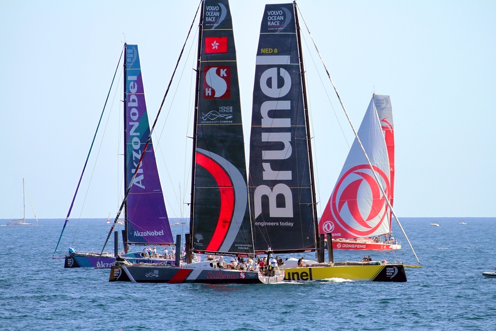 Volvo Ocean Race boten komen tussen 16.30 en 17.00 uur aan in Scheveningen BootAanBoot.nl Volvo Ocean Race boten komen tussen 16.30 en 17.00 uur aan in Scheveningen BootAanBoot.nl