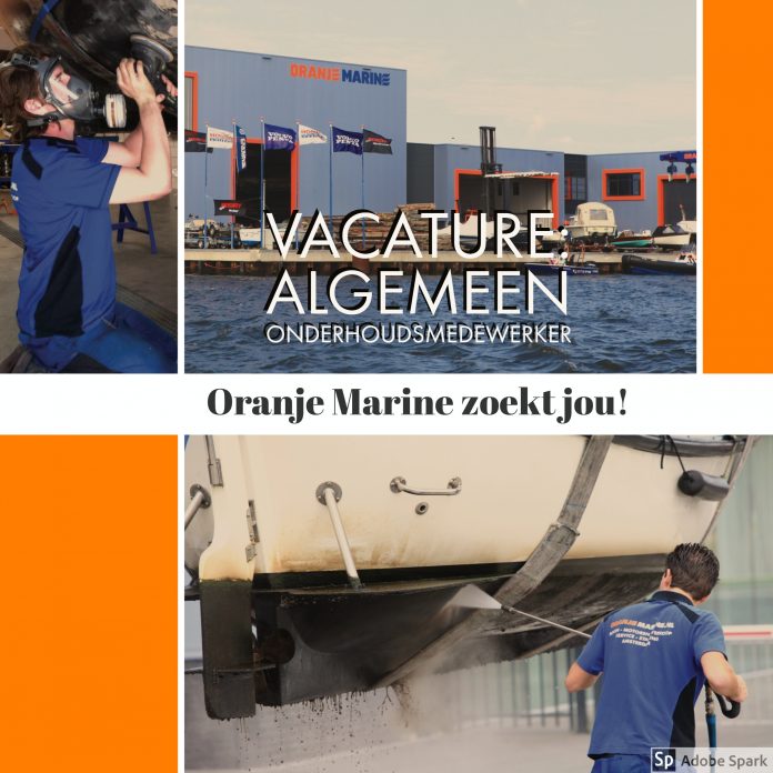 Oranjemarine - onderhoud