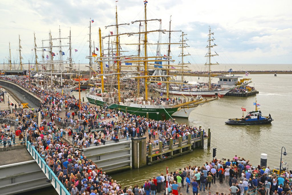 Trainees (1525 jaar) gezocht voor de Tall Ships Races van 2023