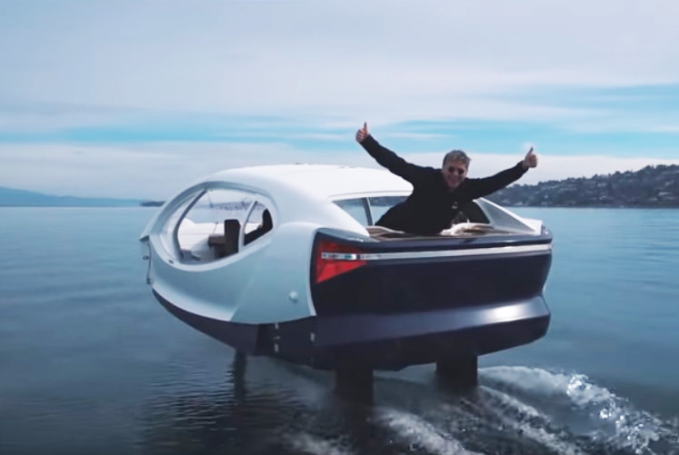 apotheek winter jungle Vliegende taxiboot Seabubbles 'zo snel en stabiel als een auto' (video) -  BootAanBoot.nl