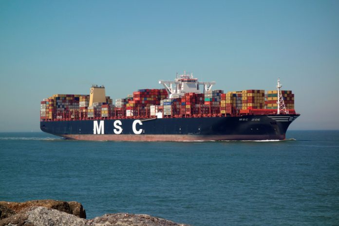 MSC Zoe_cargo_Container schip_MartinLueke SLASH shutterstock_1108472924_ALLEEN REDACTIONEEL