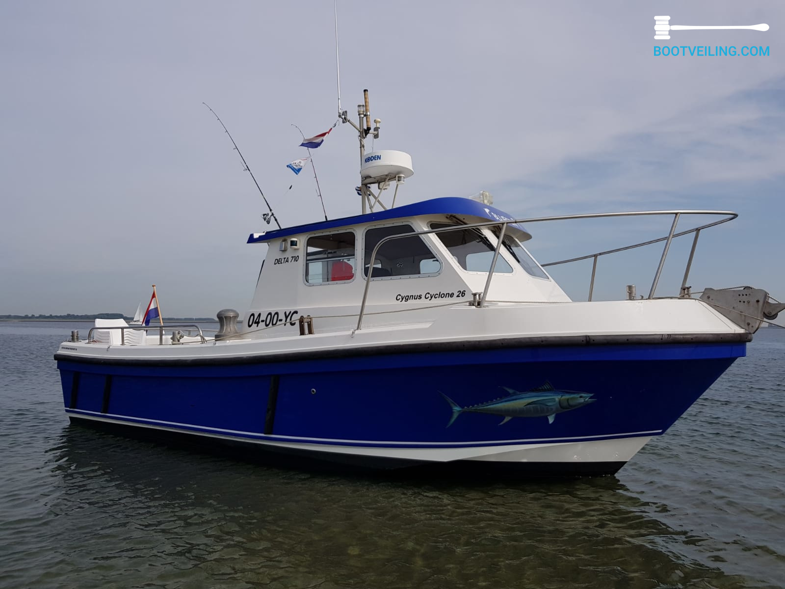 zeevisboot te koop
