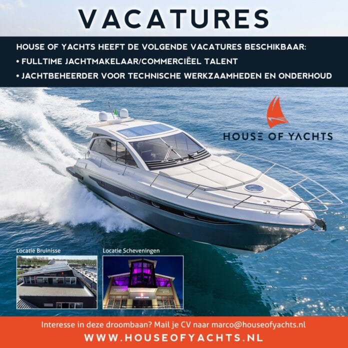 House of Yachts - Vacature