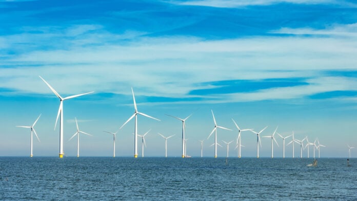 Offshore,And,Onshore,Windmill,Park,,windmill,Farm,Green,Energy,At