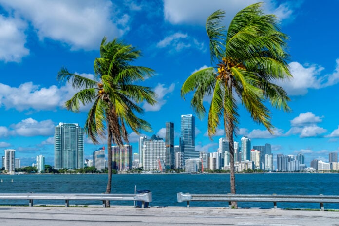 Highrise,Buildings,In,Brickell,,Miami.