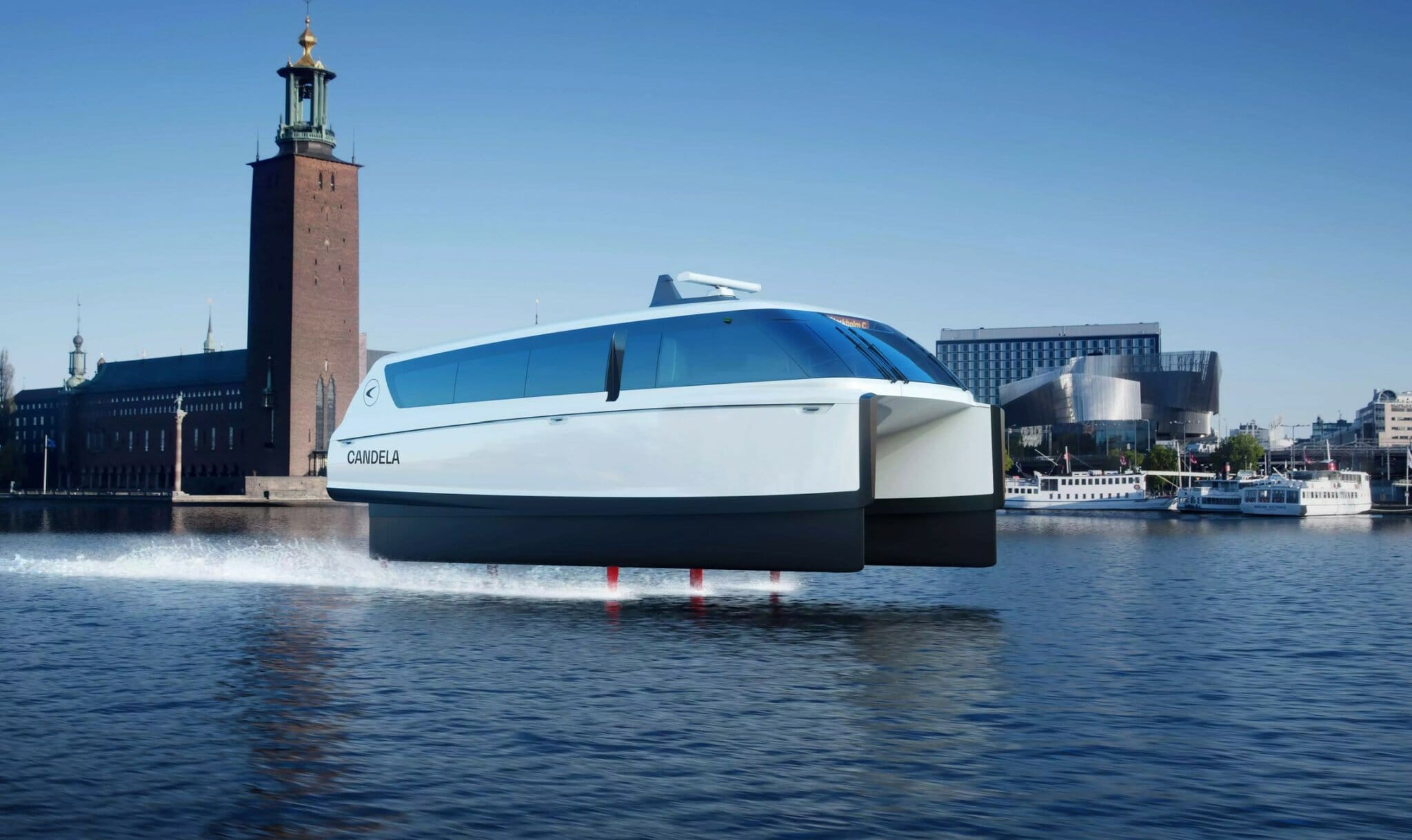 OV Stockholm wordt uitgebreid met een elektrische draagvleugelboot - BootAanBoot.nl - dagelijks wate