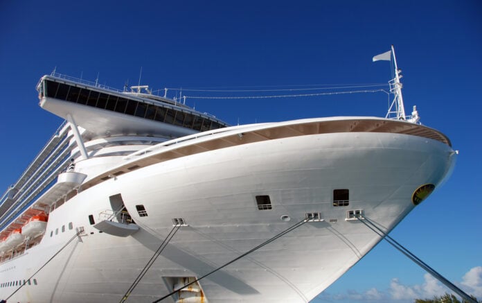 Front,View,Of,Modern,Cruise,Liner