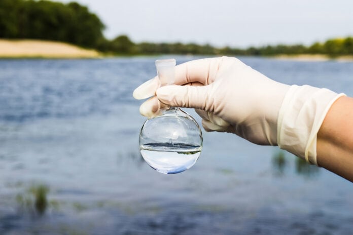 A,Water,Sample,From,The,River.,Water,Intake.,Water,Abstraction.