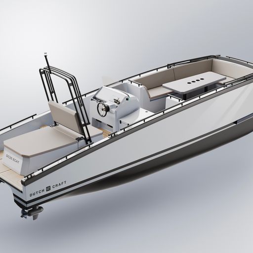 DutchCraft electric catamaran DutchCraft elektrische catamaran