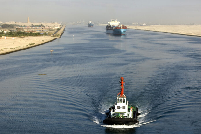 Ship,Passing,Through,The,Suez,Canal