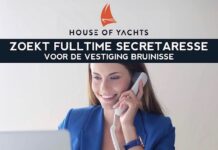 Vacature House of Yachts secretaresse