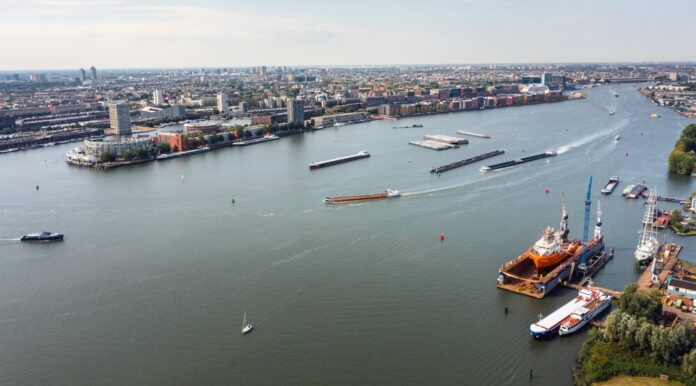 Noorzeekanaal Amsterdam Luchtfoto Noorzeekanaal Amsterdam