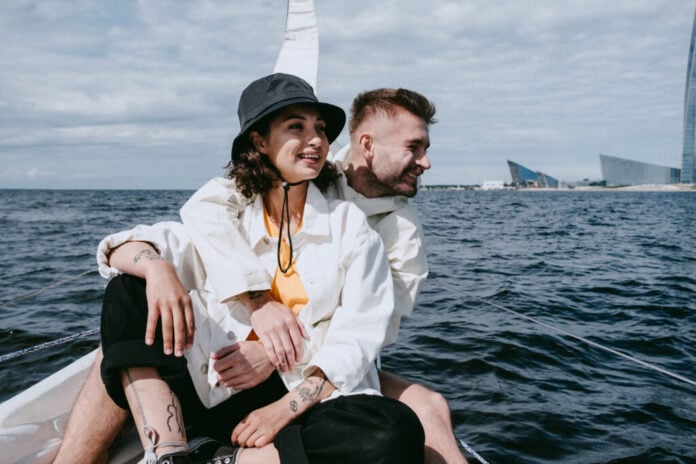 koppelopeenboot Koppel op een boot