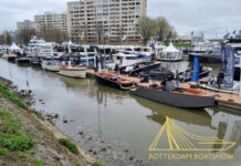 Foto Rotterdam Boat Show met logo