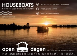 Flyer open huisboot