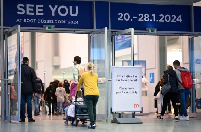 boot 2024 Uitgang boot Düsseldorf